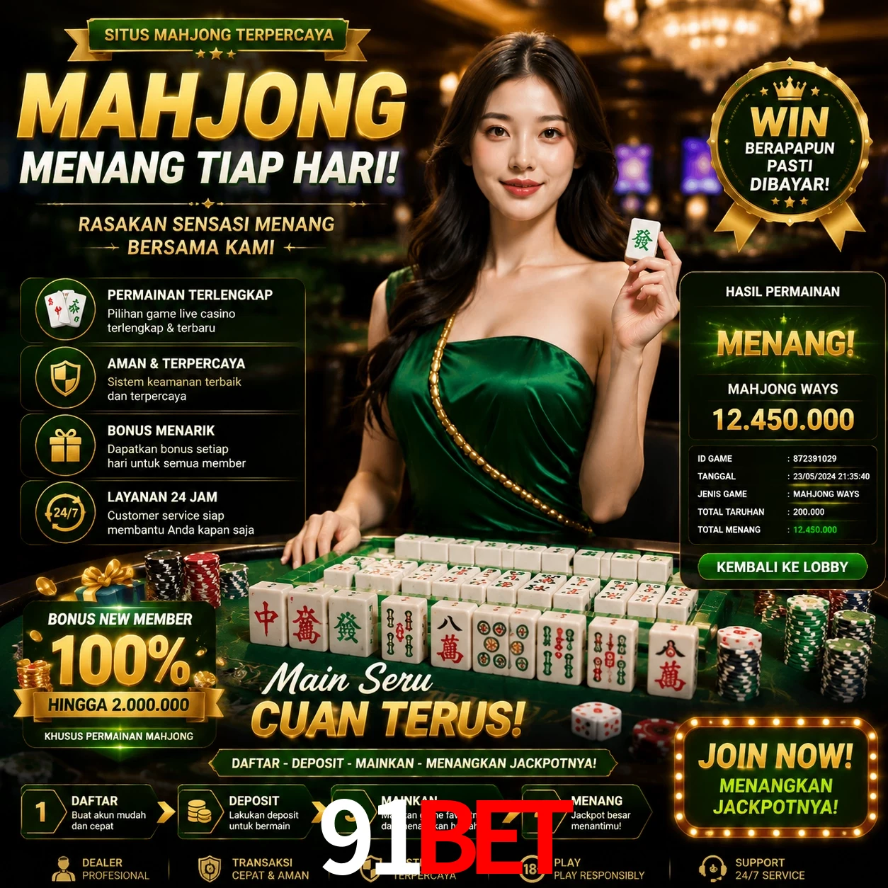Cashback VIP 91bet - reembolso semanal